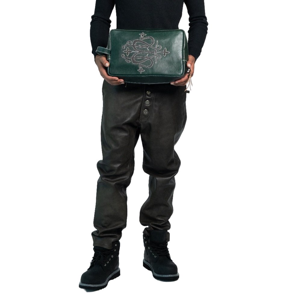 OLIVE BLACK PANT