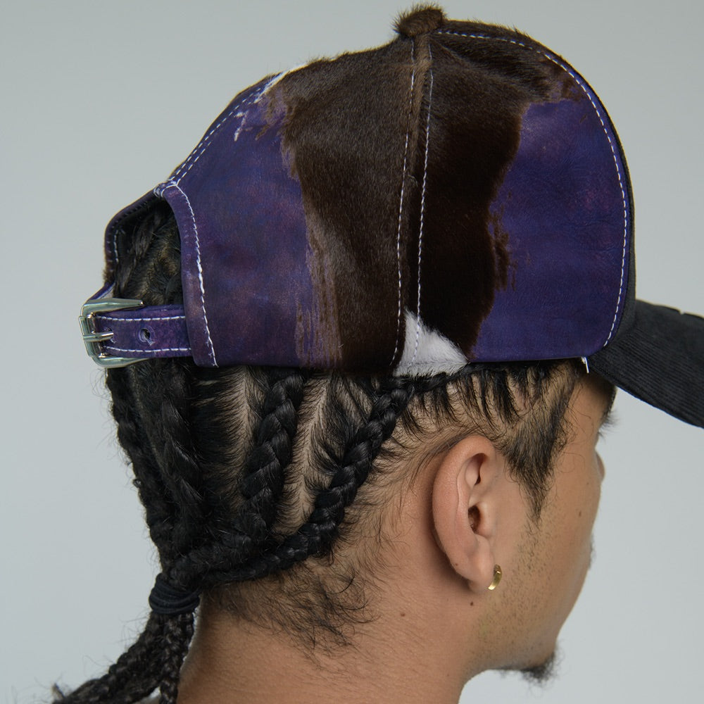 PURPLE AND BLACK HAT