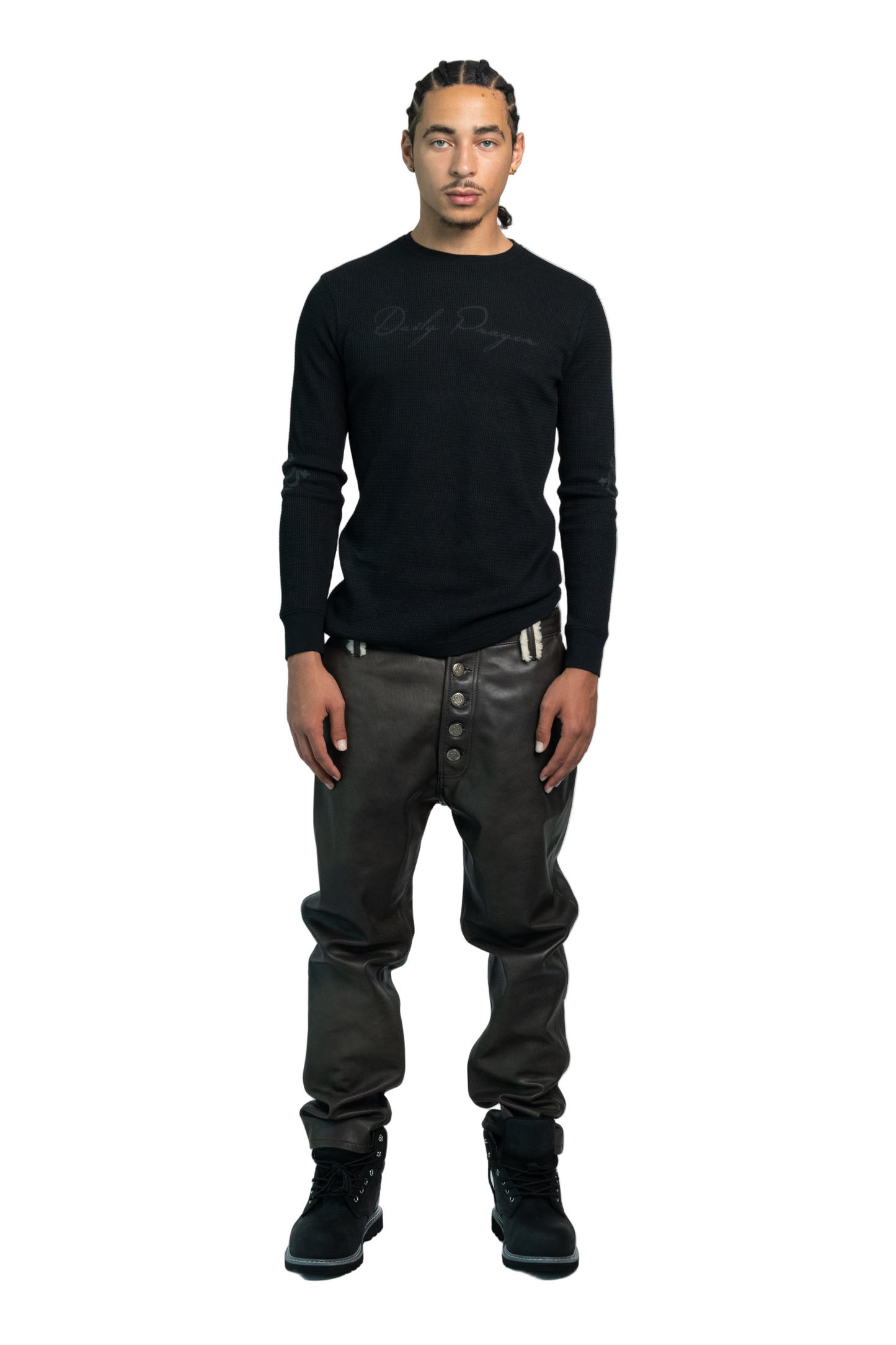 OLIVE BLACK PANT