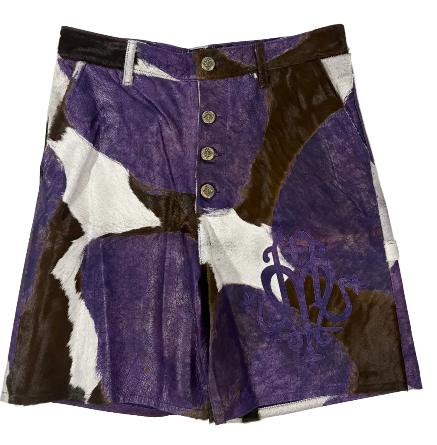 PURPLE WILD CAMO SHORTS