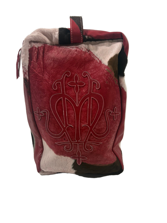 RED WILD CAMO DAILY BAG