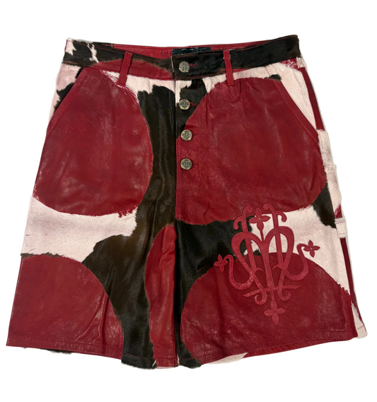 RED WILD CAMO SHORTS