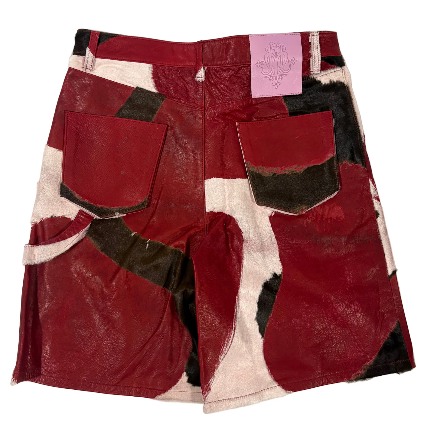 RED WILD CAMO SHORTS