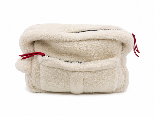 WHITE SHEARING BAG